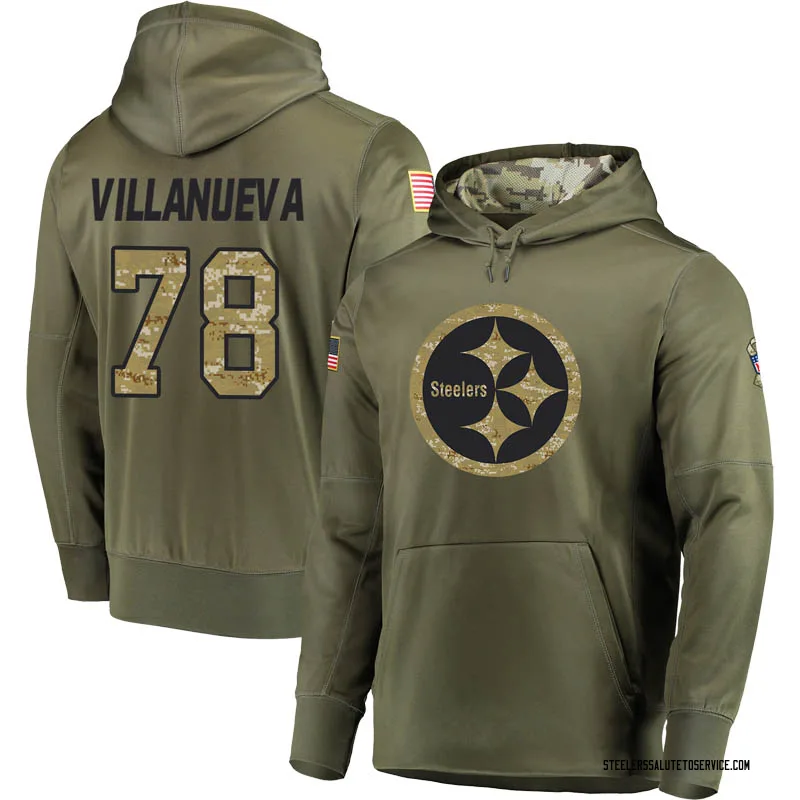 steelers villanueva salute to service jersey