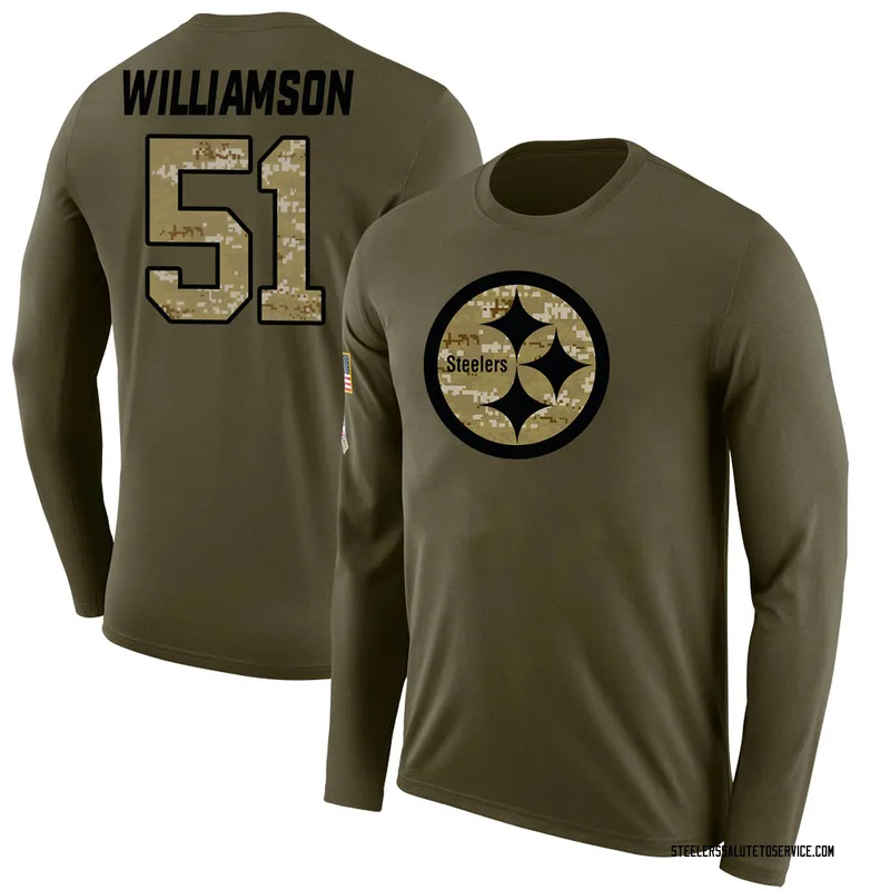 olive steelers hoodie