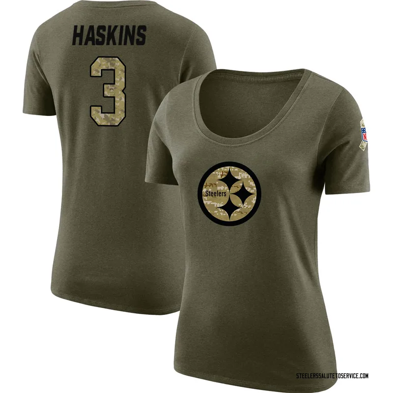 Isaiahh Loudermilk Pittsburgh Steelers Men's Legend Olive Salute to Service  T-Shirt