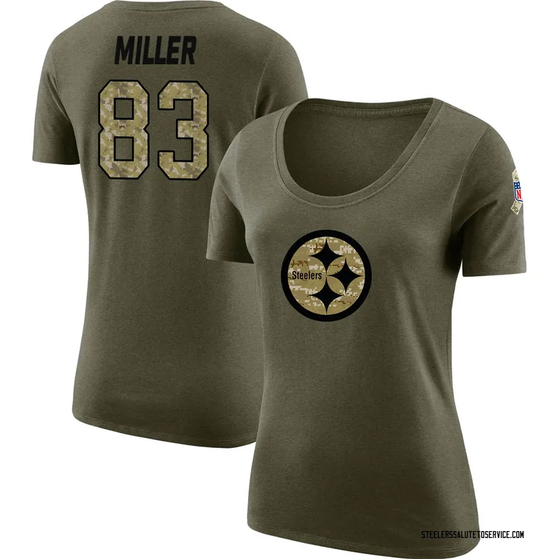 Heath Miller 2020 Salute To Service Performance T-Shirt - Black